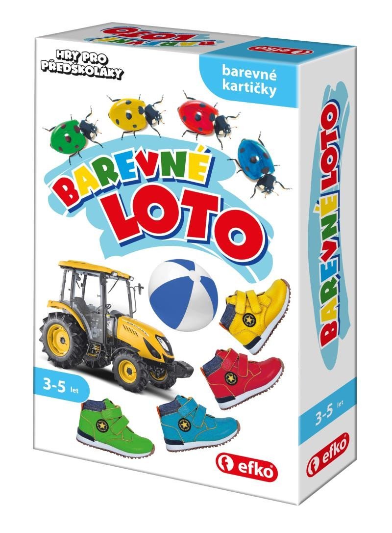 Levně Hry pro předškoláky - Barevné loto