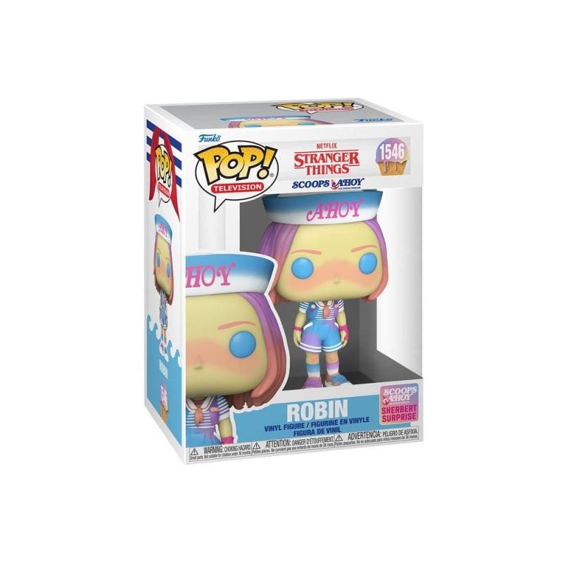 Levně Funko POP TV: Stranger Things - Robin (Scoops Ahoy)