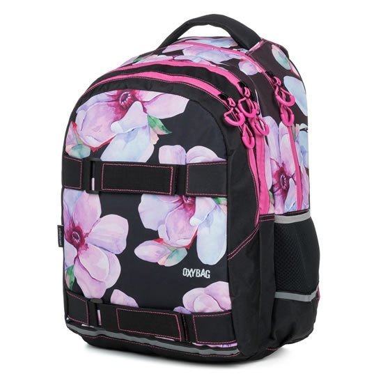 Levně Studentský batoh OXY One Floral