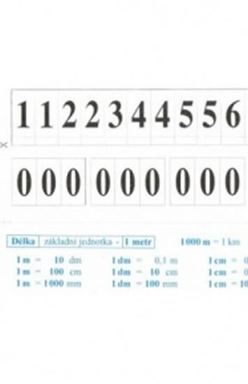 Levně Hra pro tvoření čísel - Nuly a číslice