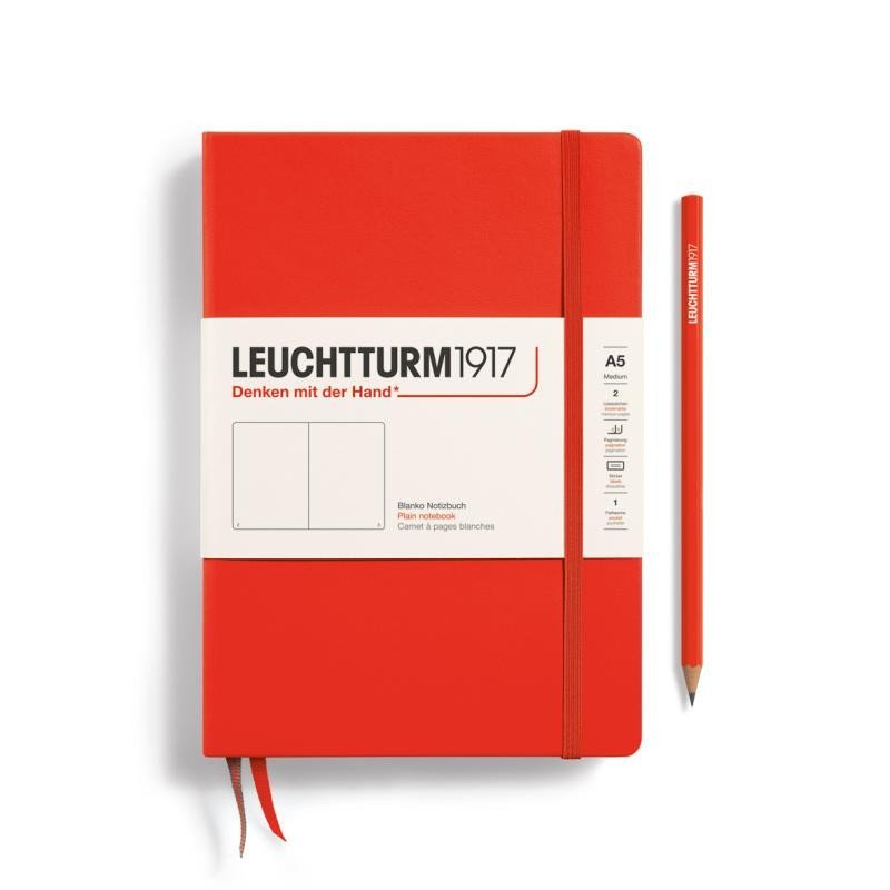 Levně Leuchtturm1917 Zápisník Lobster Medium A5 čistý