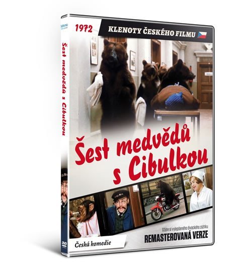 Levně Šest medvědů s Cibulkou DVD (remasterovaná verze)