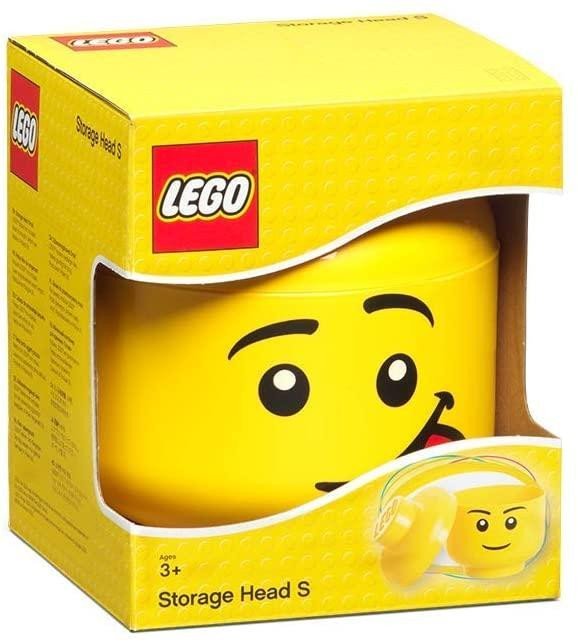 Levně Úložný box LEGO hlava (mini) - silly