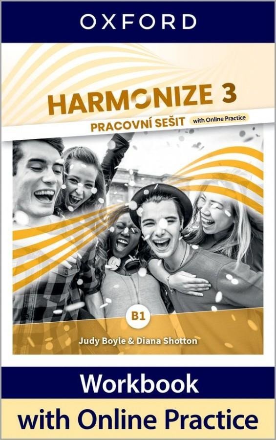 Levně Harmonize 3 Workbook with Online Practice Czech edition - Judy Boyle