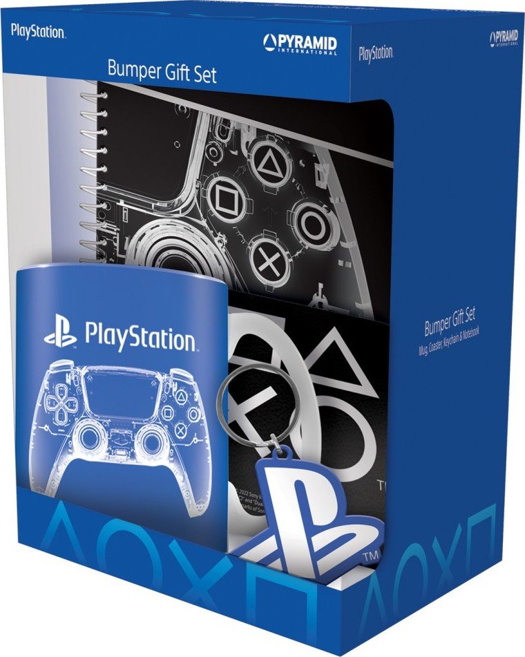 Levně Playstation Dárkový set X-Ray (hrnek + klíčenka + blok) - EPEE Merch - Pyramid