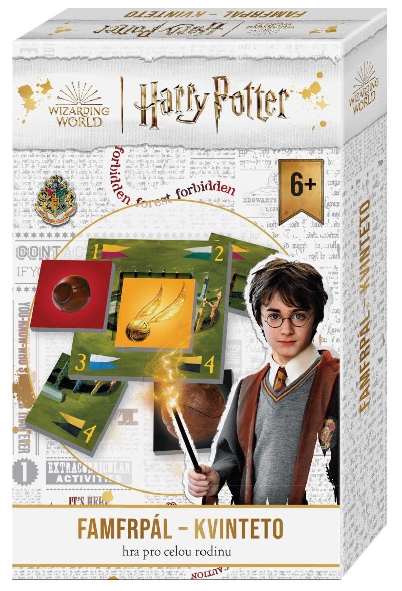 Levně Harry Potter Famfrpál Kvinteto - rodinná hra (cestovní verze)