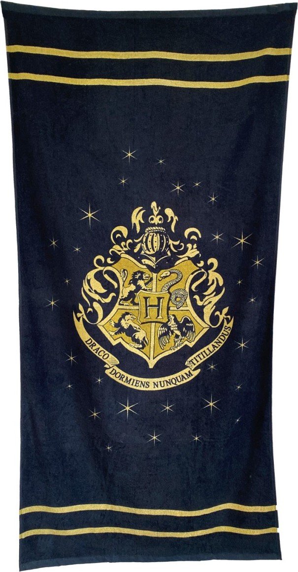 Levně Harry Potter Osuška - Gold Crest (75x150 cm) - EPEE Merch - Groovy