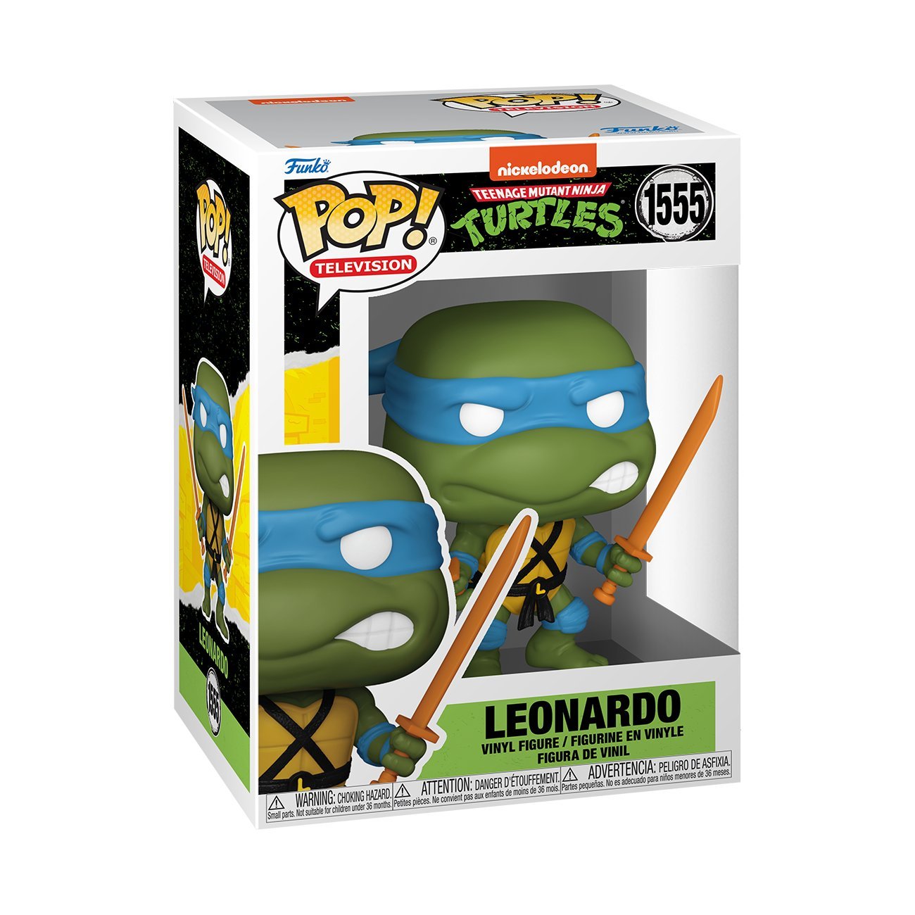 Levně Funko POP TV: TMNT S4 – Leonardo w/CH