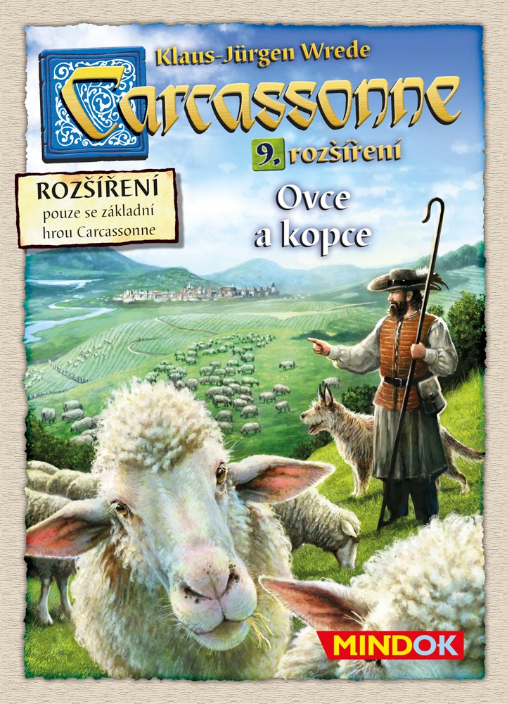 Levně Carcassonne: Rozšíření 9: Ovce a kopce - Klaus-Jürgen Wrede