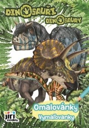 Levně Dinosauři - Omalovánky/Vymaľovanky