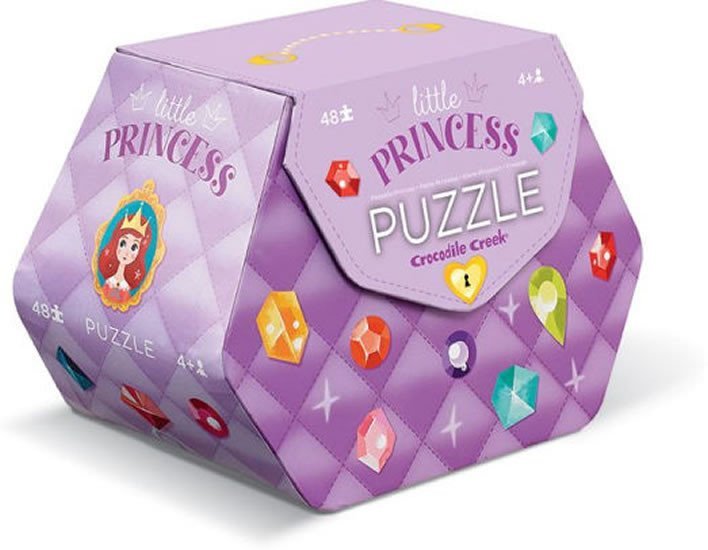 Levně Puzzle truhlička: Little Princess/Malá princezna (48 dílků)