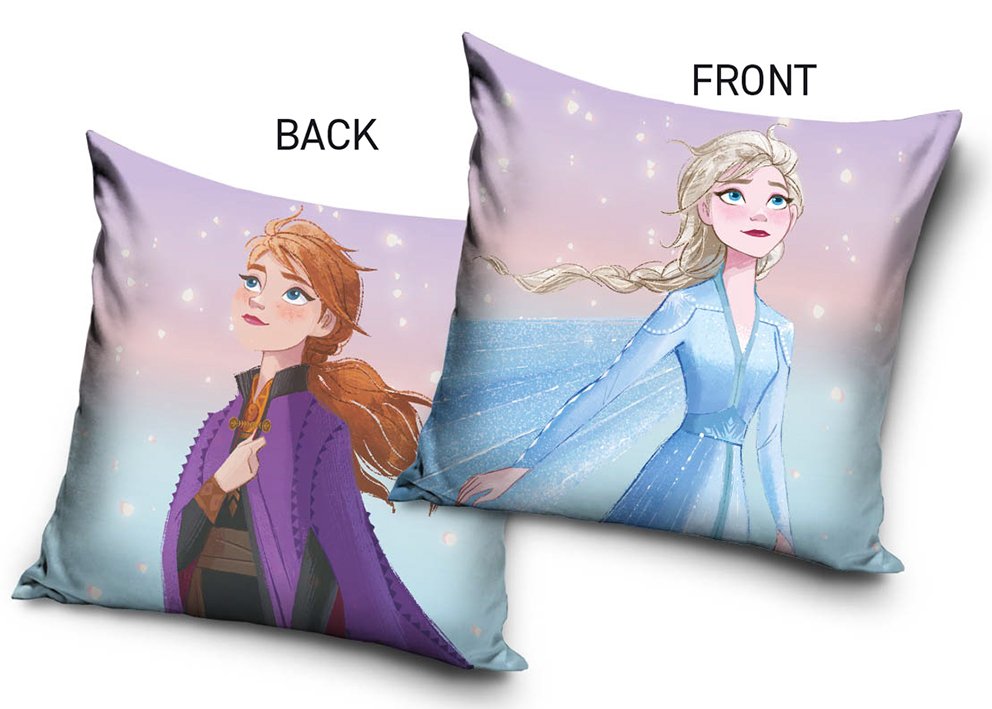 Levně Povlak na polštářek Ledové Království Princezny Anna a Elsa