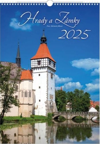 Levně Hrad a zámky 2025 - nástěnný kalendář