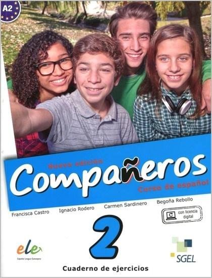Companeros 2 Ejercicios + Licencia digital nuevo ed. - Francisca Castro Viudez