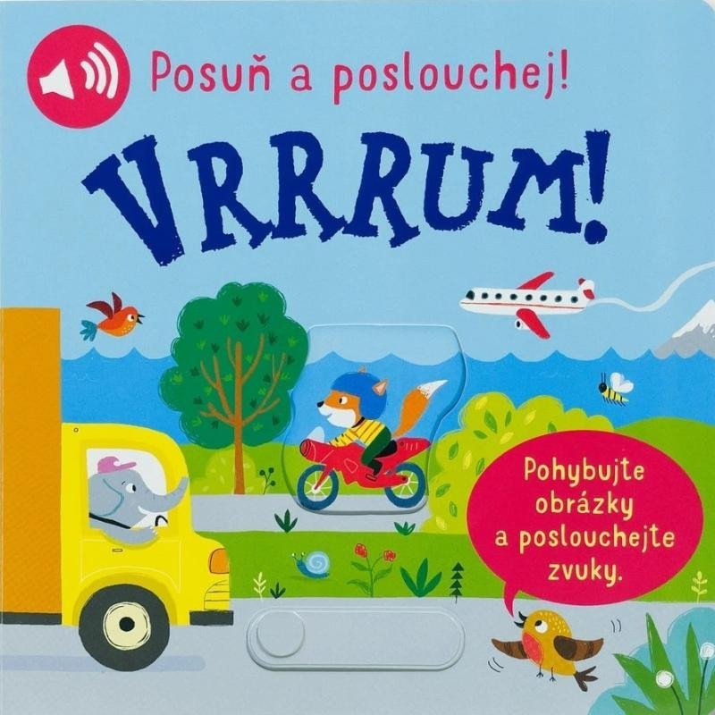 Levně Vrrrum! Posuň a poslouchej! - Ailie Busby