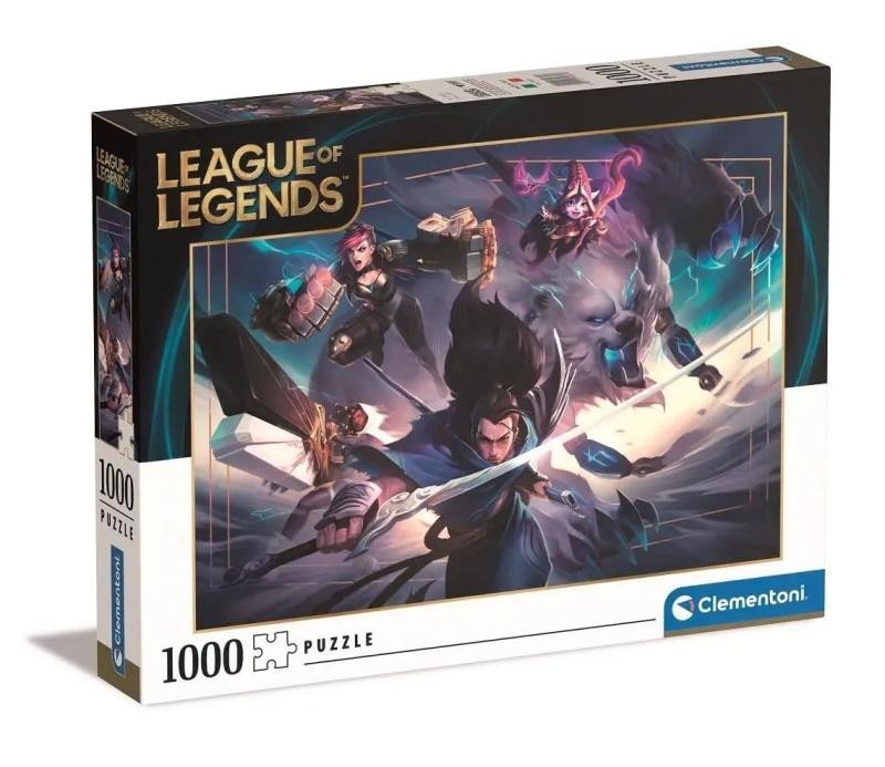 Levně Clementoni Puzzle Leauge of Legends NO.2 Champion 1000 dílků
