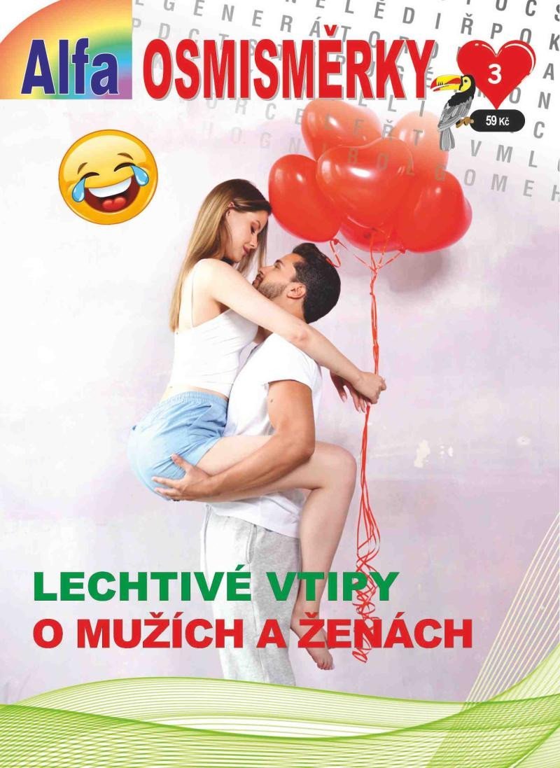 Levně Osmisměrky 3/2024 - Lechtivé vtipy o mužích a ženách