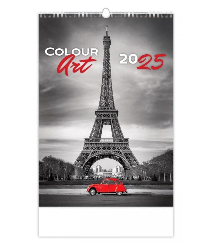Levně Kalendář nástěnný 2025 - Colour Art