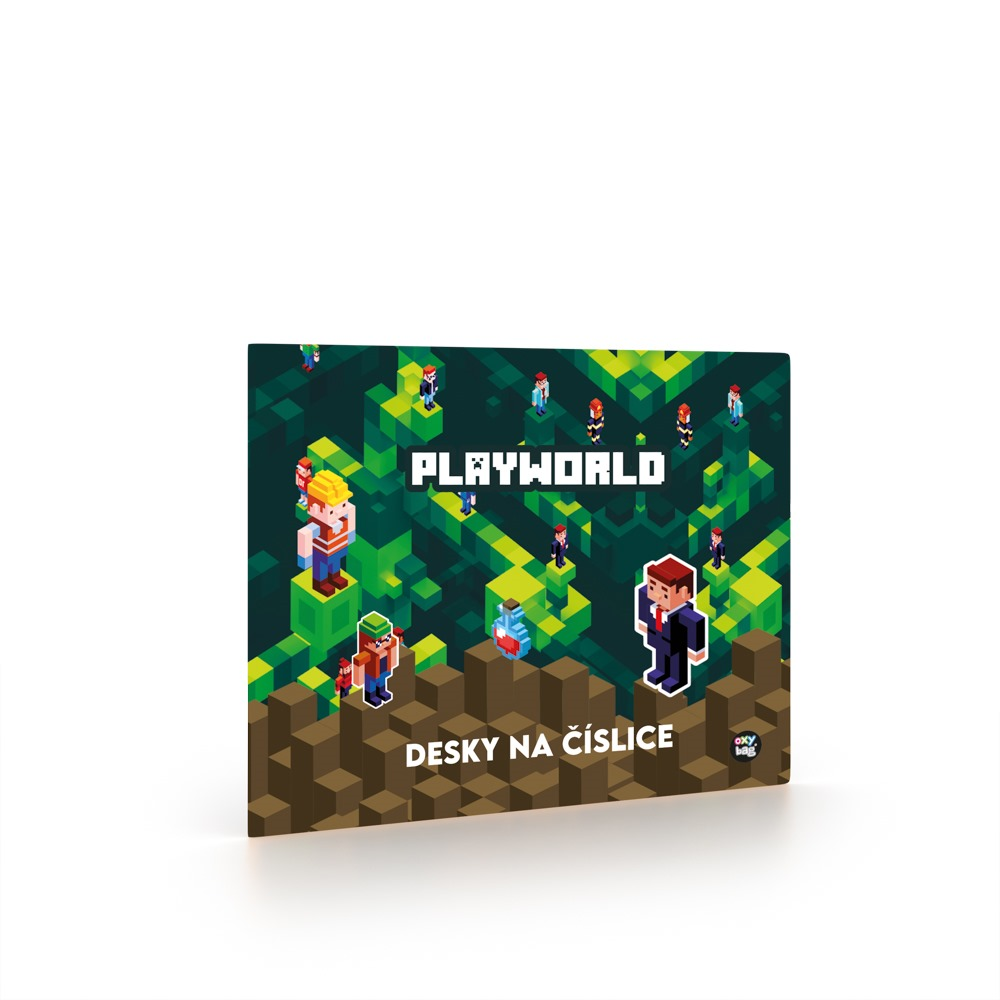 Levně Desky na číslice Playworld