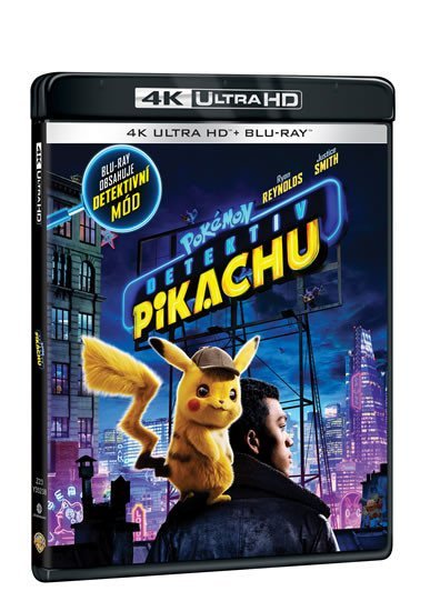 Levně Pokémon: Detektiv Pikachu 4K Ultra HD + Blu-ray