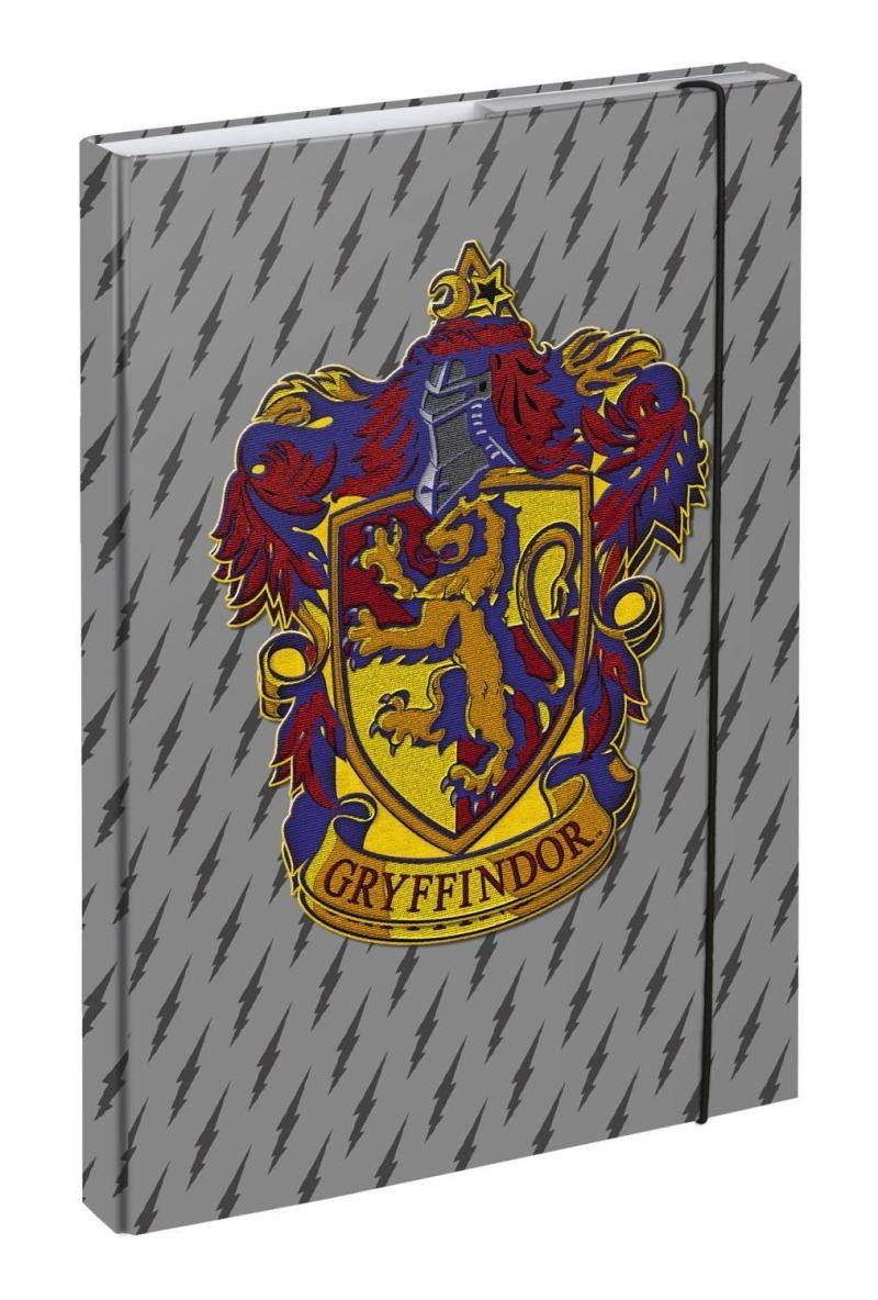 Levně BAAGL Harry Potter Desky na školní sešity A4 - Nebelvír Erb