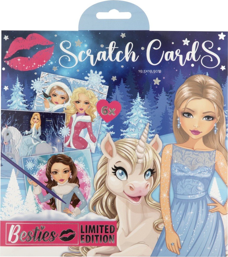 Product detail of Vyškrabávací obrázky 6 ks Besties - Craft Creative