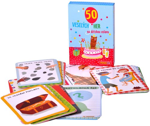 Levně 50 her na dětskou oslavu - Linda Hermann