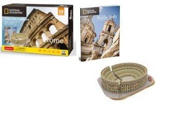 Levně Puzzle 3D - Colosseum / 131 dílků - Sparkys