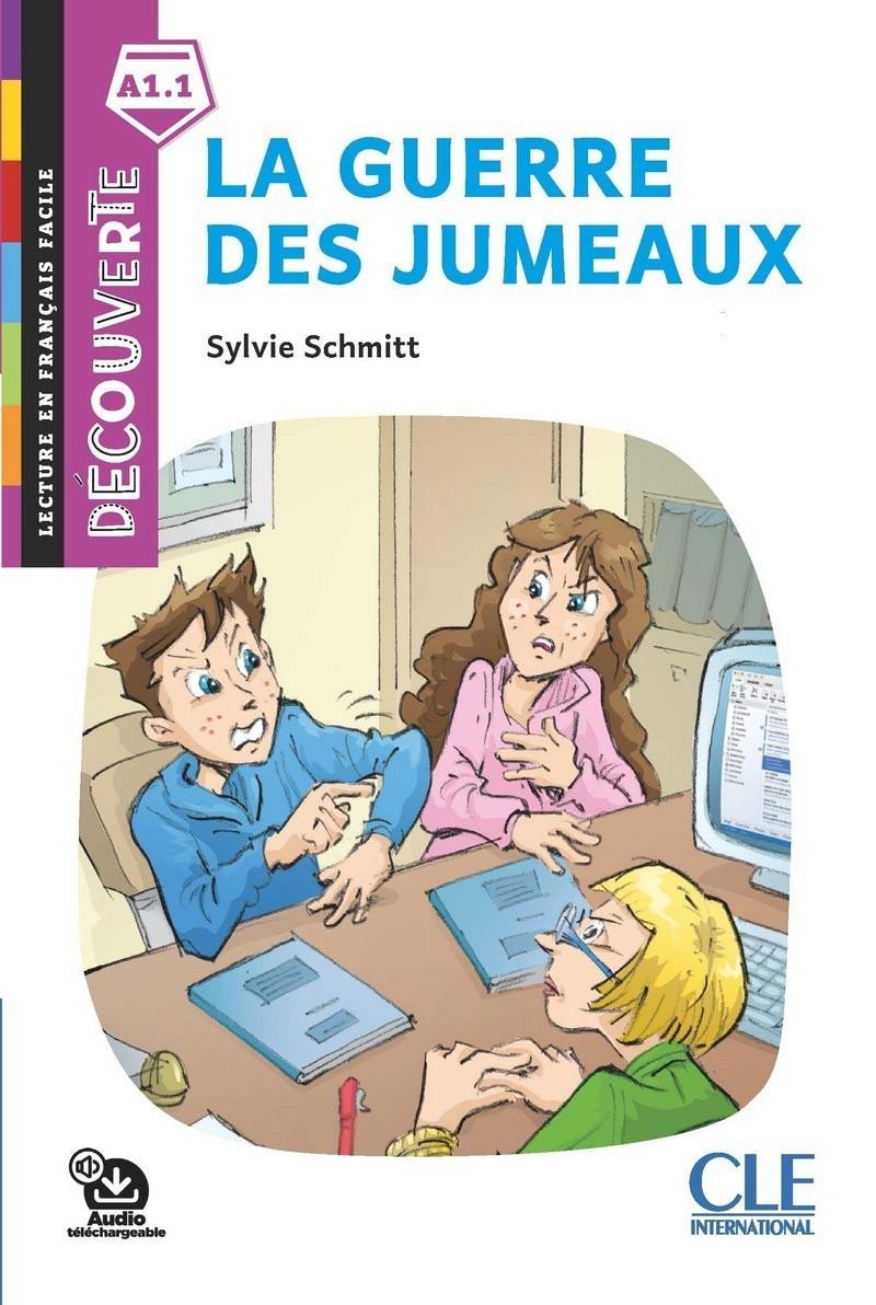 Levně La guerre des jumeaux - Niveau A1.1 - Lecture Découverte - Audio téléchargeable - Sylvie Schmitt