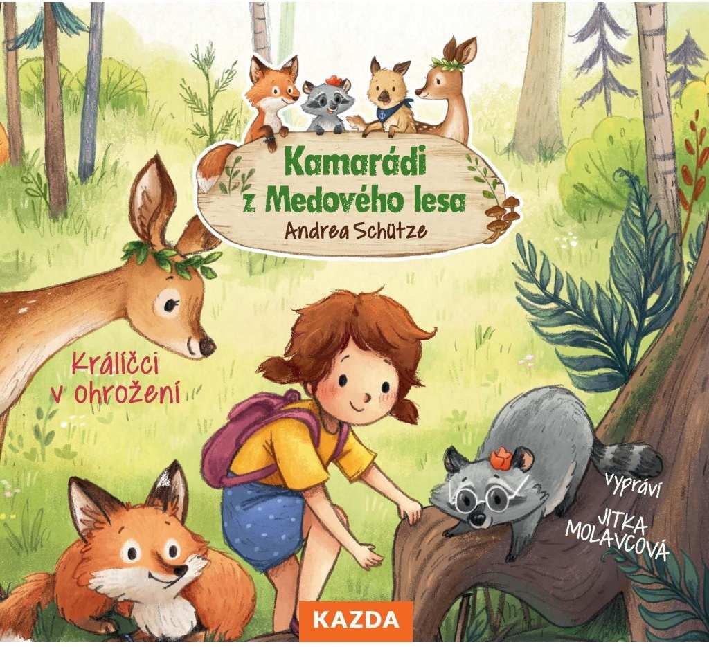 Levně Kamarádi z Medového lesa 2 - Králíčci v ohrožení - CDm3 (Čte Jitka Molavcová) - Andrea Schütze