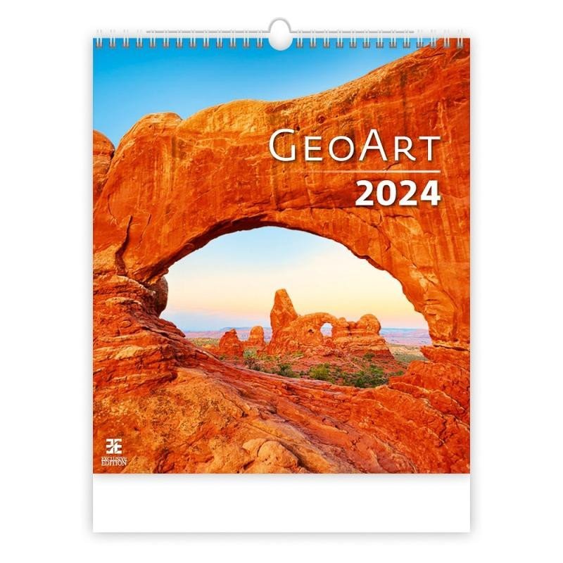 Levně Kalendář nástěnný 2024 - Geo Art / Exclusive Edition
