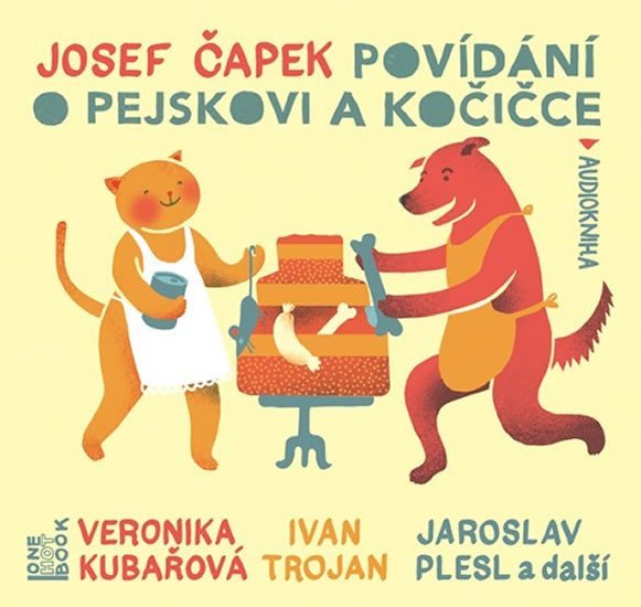 Levně Povídání o pejskovi a kočičce - CDmp3 - Josef Čapek