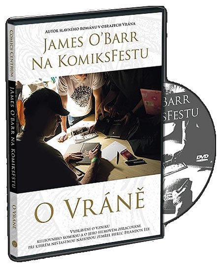Levně James ÓBarr na KomiksFestu o Vráně - DVD - James O'Barr