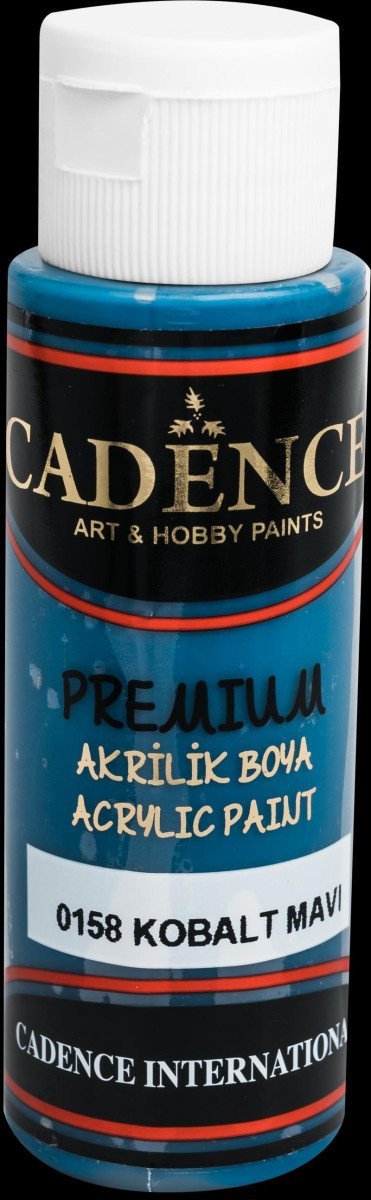 Levně Akrylová barva Cadence Premium - modrá / 70 ml