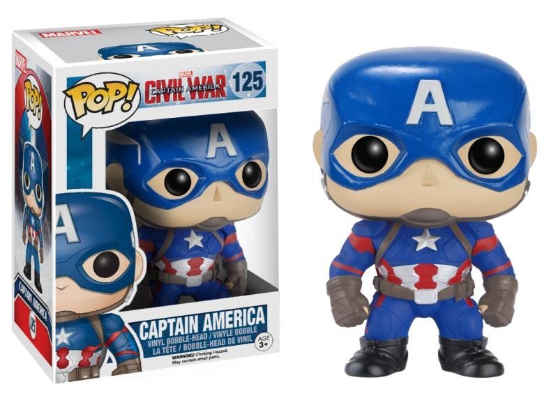 Levně Funko POP Marvel: Captain America: Civil War - Captain America