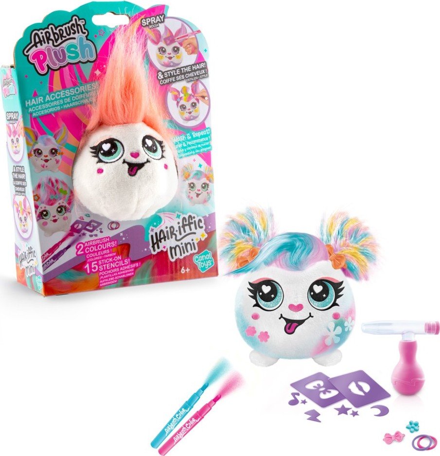 Product detail of Airbrush Hair'iffic Mini 1-Pack - Alltoys
