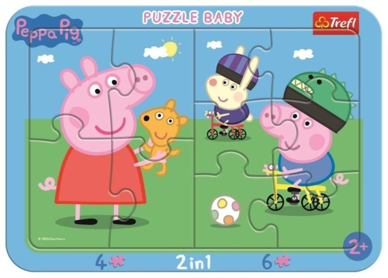 Levně Trefl Puzzle Peppa Pig Baby 2v1