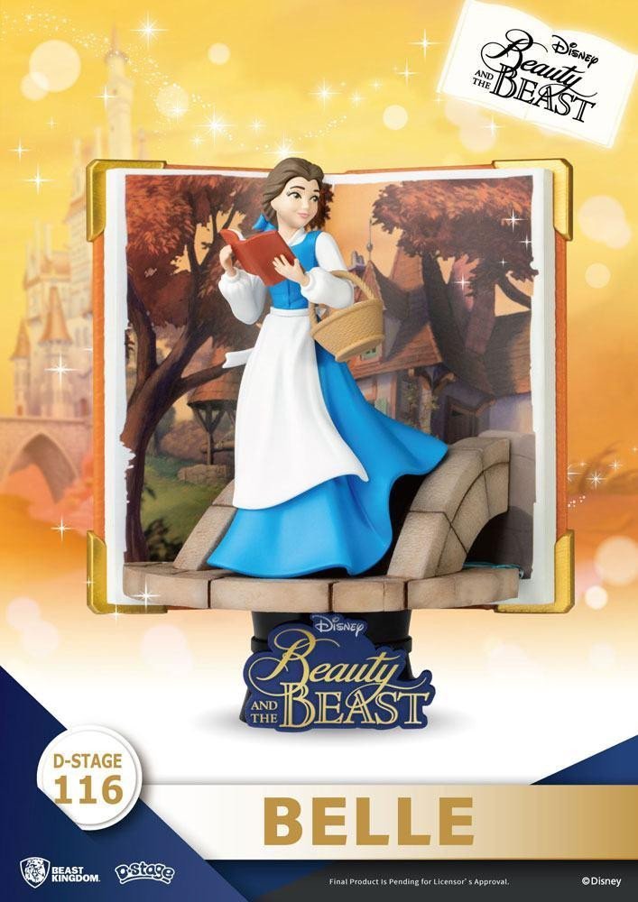Levně Disney diorama Book series - Belle 13 cm (Beast Kingdom)