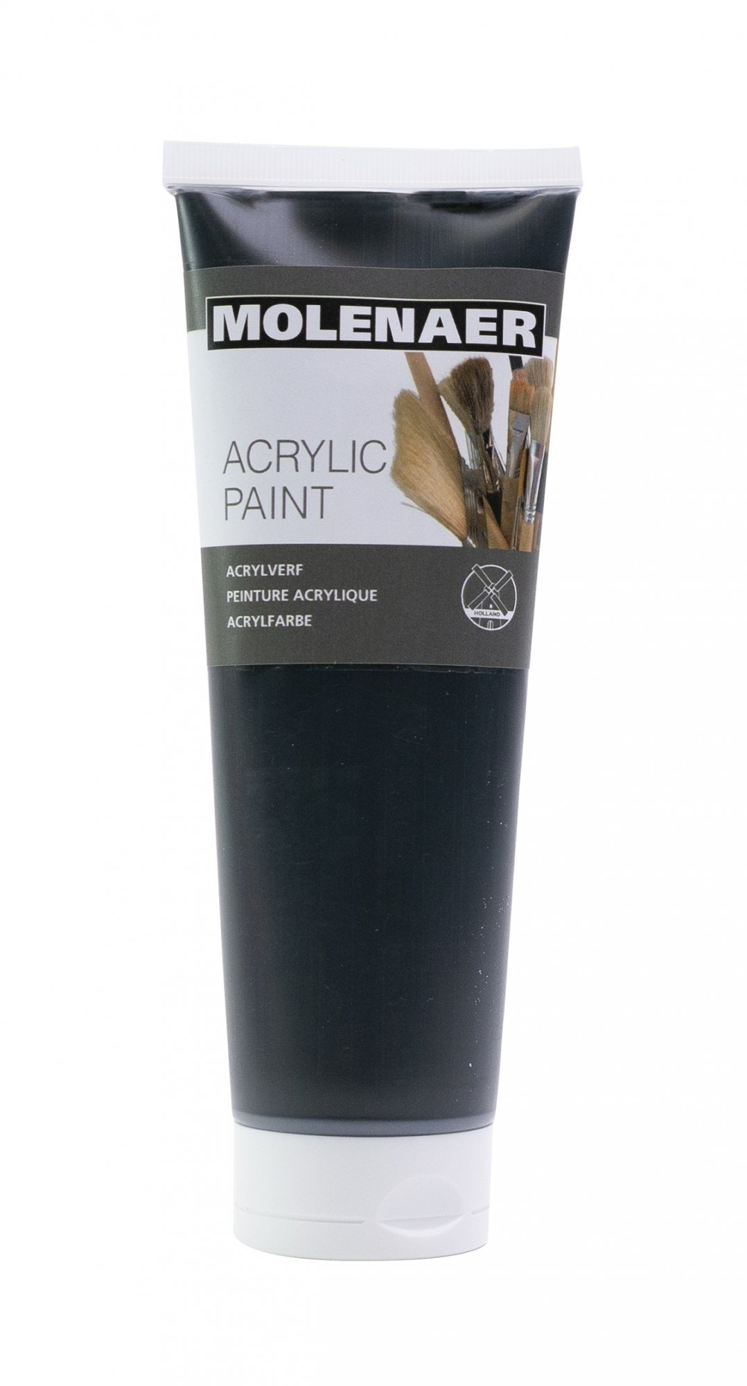 Levně Molenaer akrylová barva Molenaer, 250 ml, černá