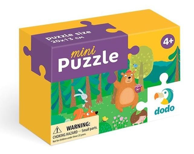 Dodo Puzzle mini Teddy a jeho přátelé 35 dílků