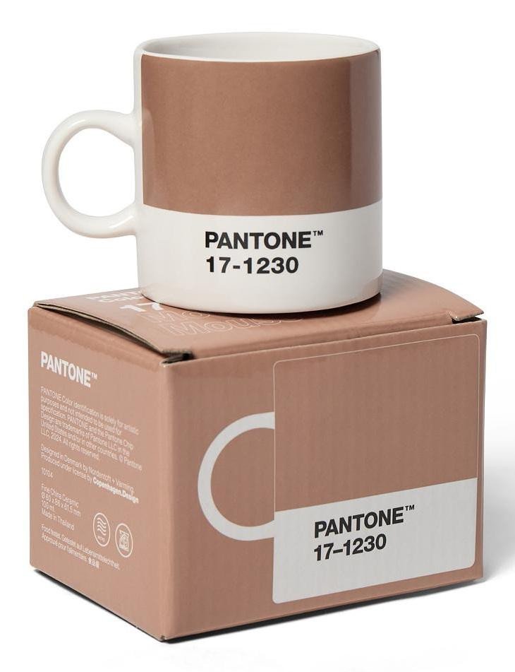 Levně Pantone Hrnek Espresso - Mocha Mousse 17-1230 (barva roku 2025)