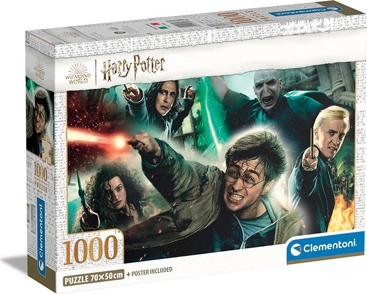 Levně Puzzle 1000 dílků Harry Potter - Clementoni