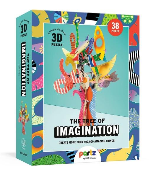 The Tree of Imagination: A Wild and Wonderful 3-D Puzzle - Bob Staake