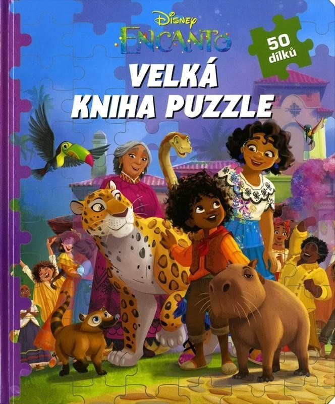 Levně Encanto - Velká kniha puzzle 50 dílků - kolektiv