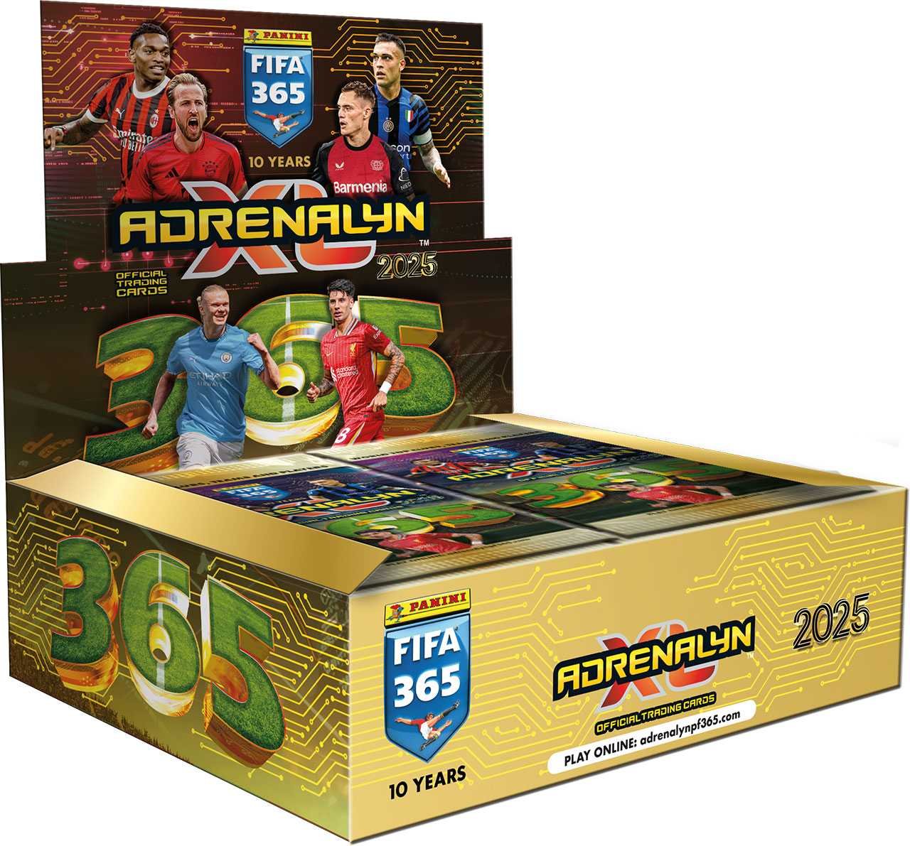 Levně PANINI FIFA 365 2024/2025 - ADRENALYN karty - BOX (24 ks)