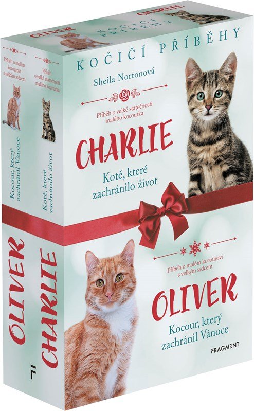 Levně Kočičí příběhy: Oliver + Charlie BOX (2 knihy) - Sheila Norton