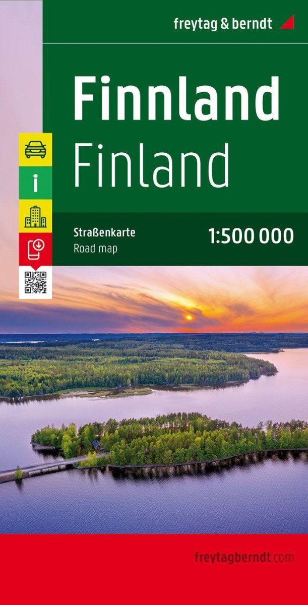 AK 6401 Finsko 1:500 000 / automapa