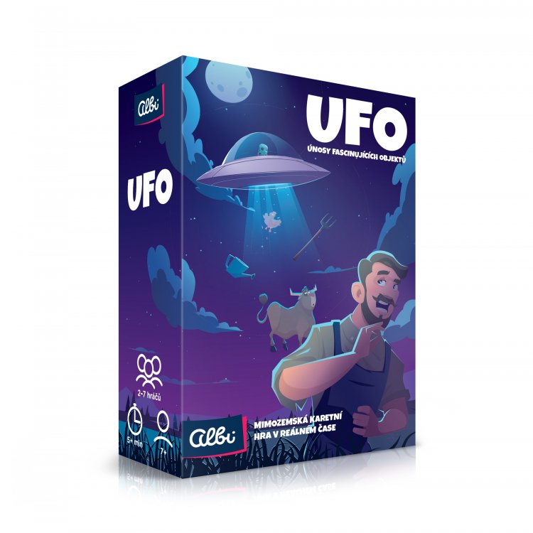 Levně Albi UFO: Únosy fascinujících objektů - karetní hra - Albi