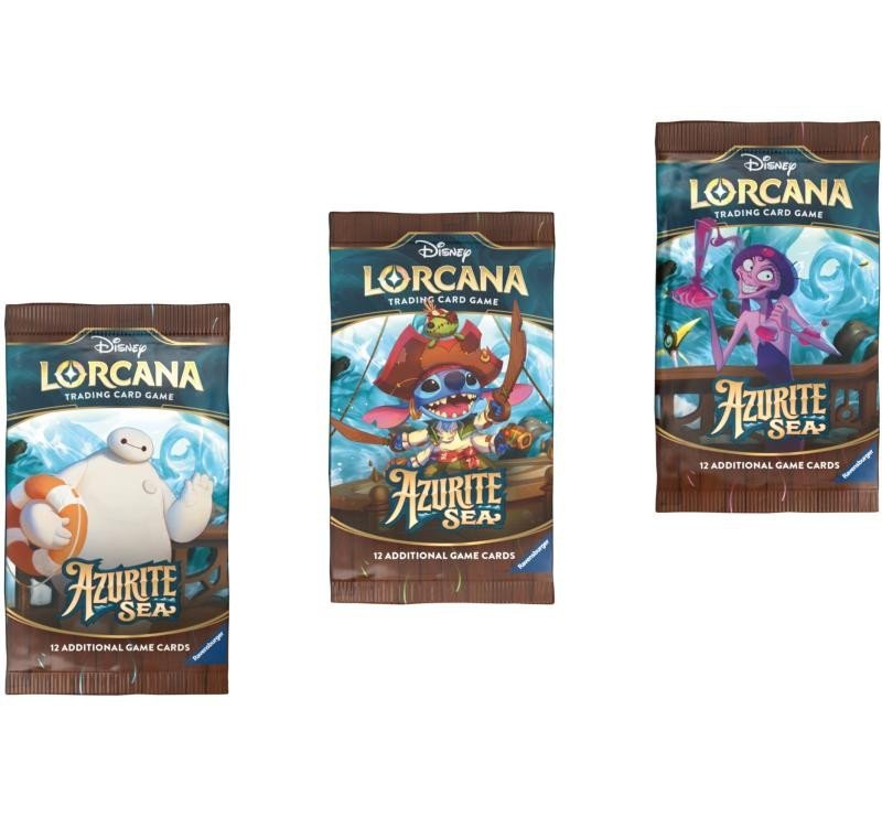 Levně Disney Lorcana: Azurite Sea - Booster Pack