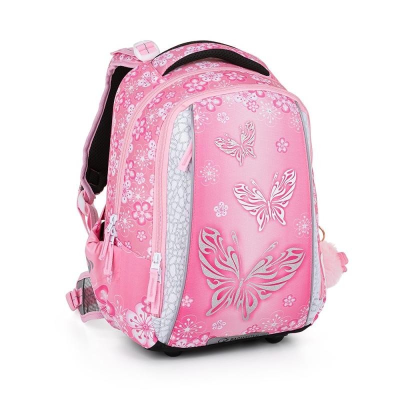 Levně Bagmaster Školní batoh Vega 23 A Pink